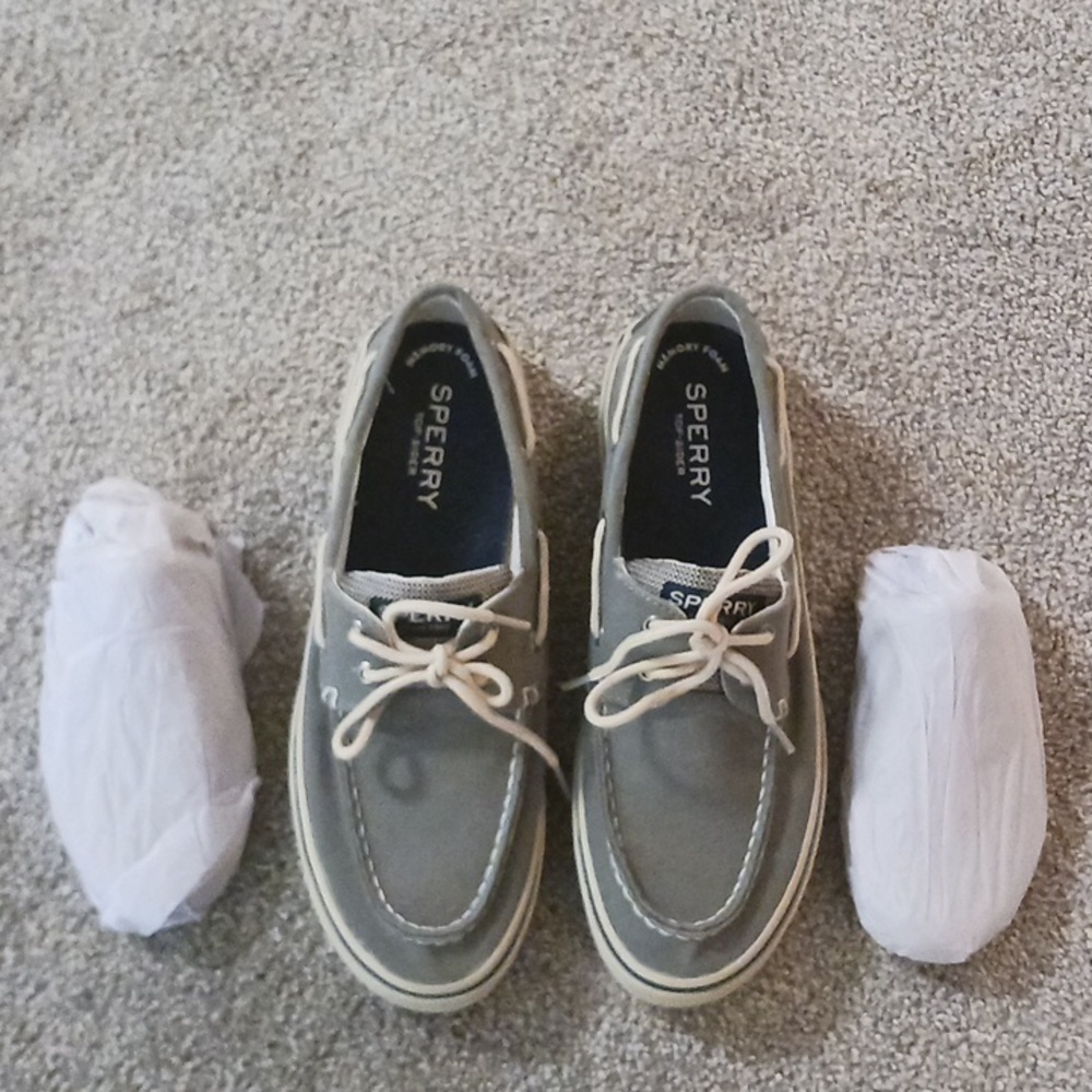 Mens Sperry topsider shoe, size 10, gray. Never worn. Brand New condition! - Picture 7 of 8